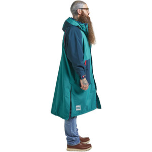 2024 Red Paddle Co Recovered EVO Pro Long Sleeve Change Robe / Poncho 002-009-006 - Teal / Navy